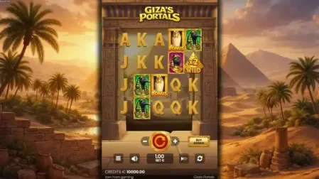 Giza’s Portals slot screenshot 1