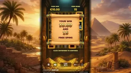 Giza’s Portals slot screenshot 5