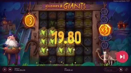 Gnomes & Giants slot screenshot 6