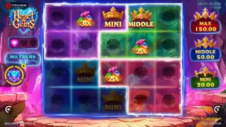 Heart of Gems slot screenshot 4