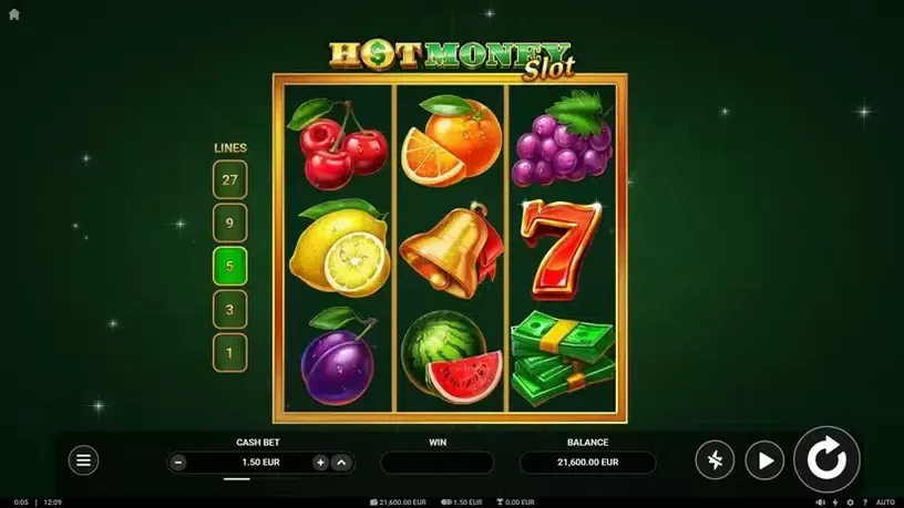 Hot Money Slot slot screenshot