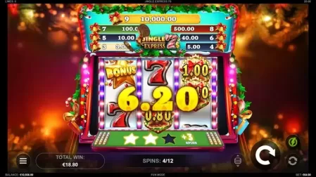 Jingle Express 7s slot screenshot 4