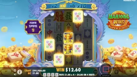 Mahjong Wins Super Scatter slot screenshot 5