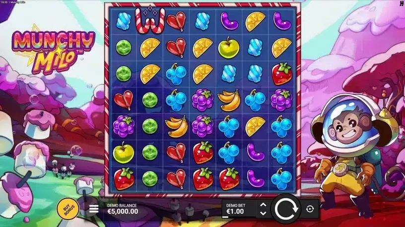 Munchy Milo slot screenshot 1
