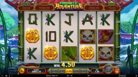Pandastic Adventure slot screenshot 4
