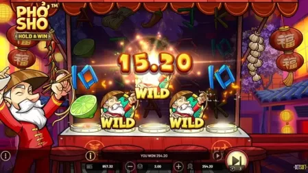 Pho Sho Hold & Win slot screenshot 4