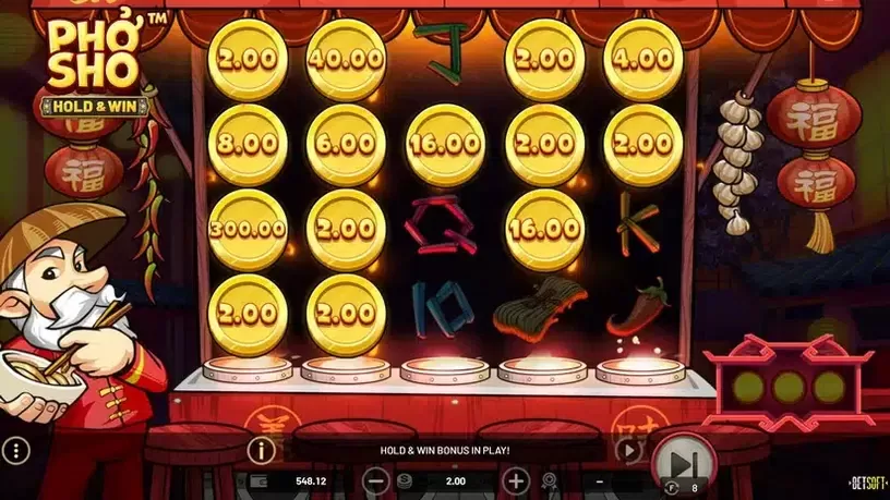 Pho Sho Hold & Win slot screenshot 5