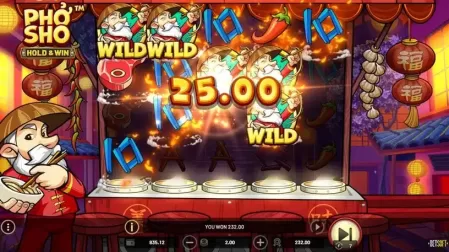 Pho Sho Hold & Win slot screenshot 3