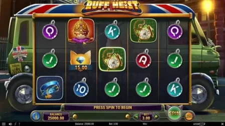Ruff Heist slot screenshot 1