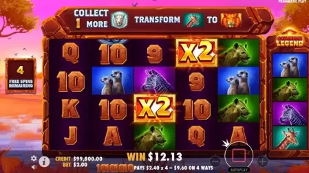 Savannah Legend slot screenshot 5