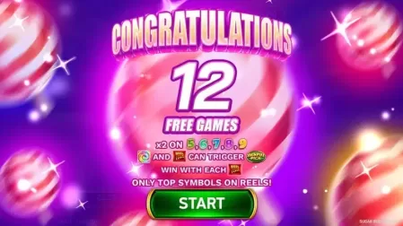 Sugar Rush Fever slot screenshot 3