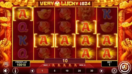 Very Lucky 1024 slot screenshot 2