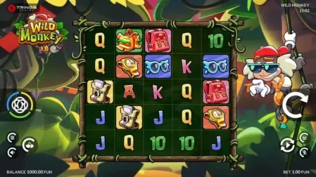 Wild Monkey slot screenshot 1
