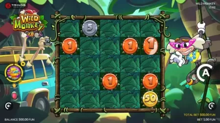 Wild Monkey slot screenshot 4