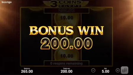 3 Coins: Egypt slot screenshot 4
