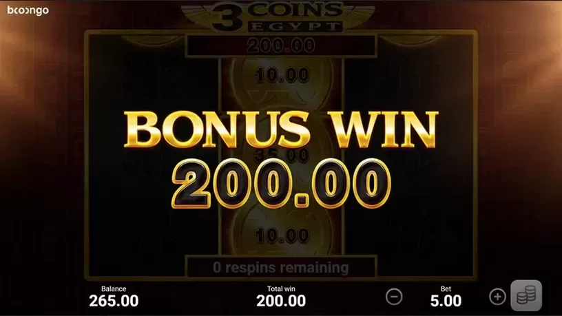 3 Coins: Egypt slot screenshot 4