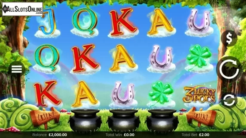 Reel Screen. 3 Lucky Pots from Endemol Games