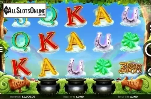 Reel Screen. 3 Lucky Pots from Endemol Games