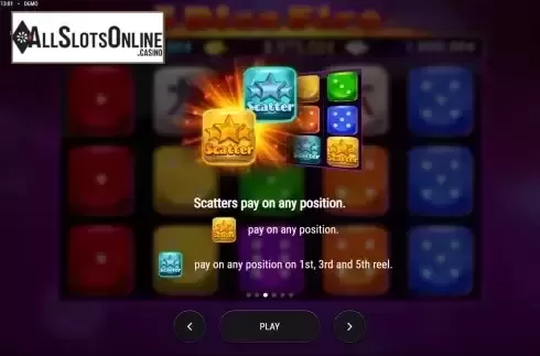 Scatter screen