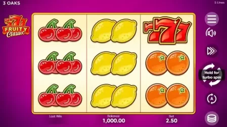 777 Fruity Classic slot screenshot 1