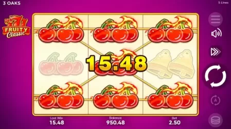 777 Fruity Classic slot screenshot 2