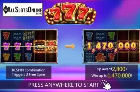 Start screen 1. 777 (Dragoon Soft) from Dragoon Soft