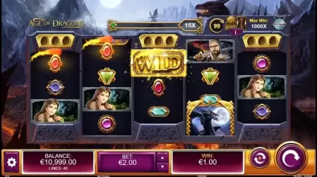 Age of Dragons slot screenshot 1