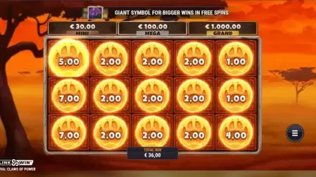 Akiva Claws of Power slot screenshot 8