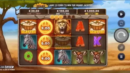 Akiva Claws of Power slot screenshot 5