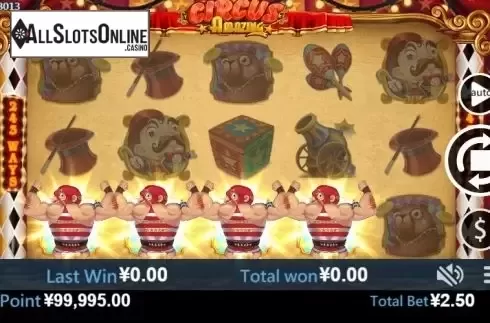 Win screen 1. Amazing Circus from Virtual Tech