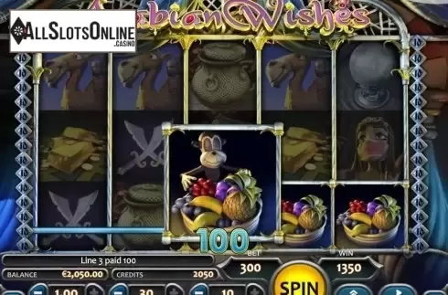 Win Screen 2. Arabian Wishes from Nucleus Gaming