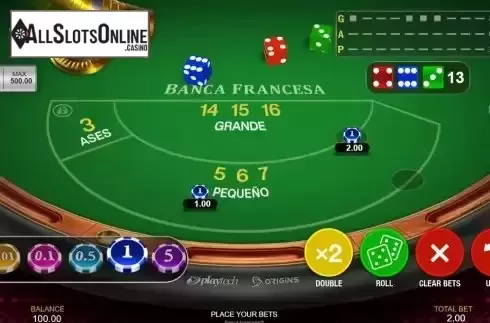 Game screen