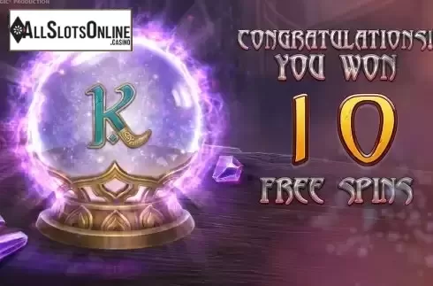 Free Spins Game Screen