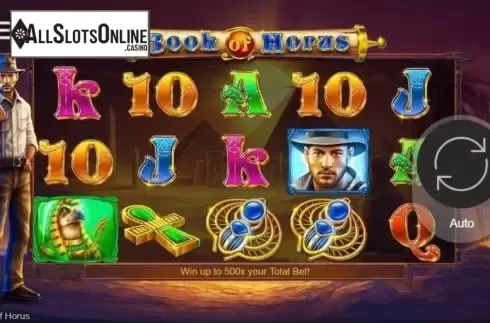 Reel Screen. Book of Horus (bet365 Software) from bet365 Software
