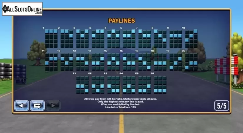 Paylines. Buckle Up from Playtech