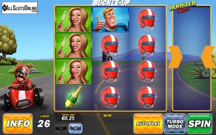Reel Screen. Buckle Up from Playtech