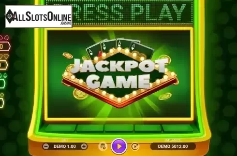 Jackpot Bonus Game Win Screen