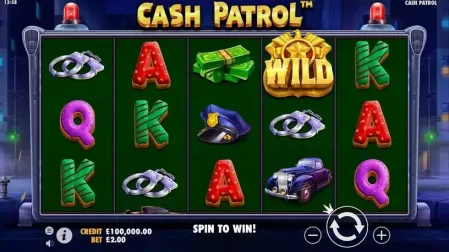 Cash Patrol slot screenshot 1