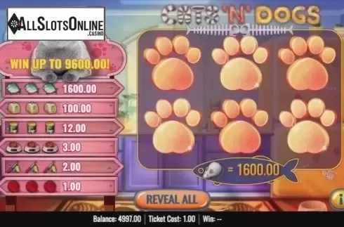 Game Screen 1. Cats 'N' Dogs from IGT