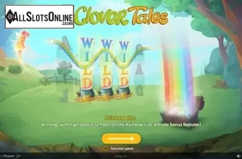 Screen 1. Clover Tales from Playson