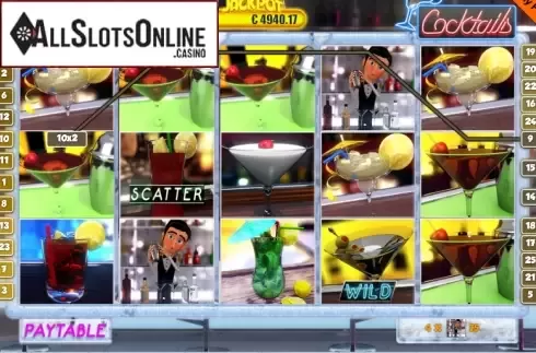 Screen3. Cocktails from Portomaso Gaming