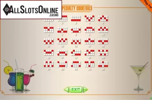 Screen9. Cocktails from Portomaso Gaming