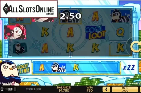 Win Screen 1. Cool Loot from High 5 Games