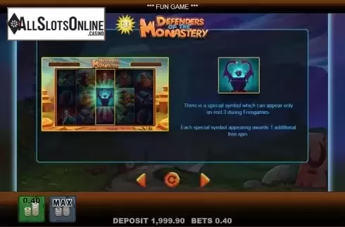 Additional FS screen