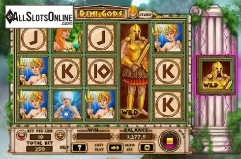 Screen 6. Demi Gods from Spinomenal