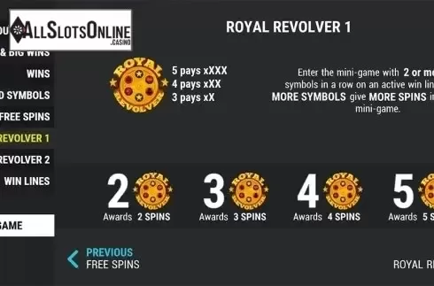 Paytable 6. Double Wild Wins from Slot Factory