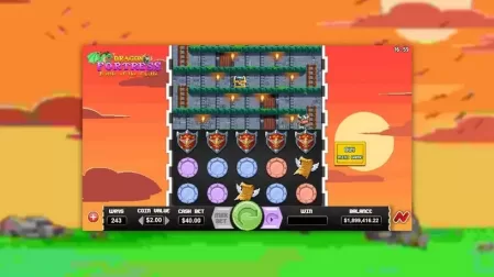 Dragon Fortress Battle of the Castle slot screenshot 1