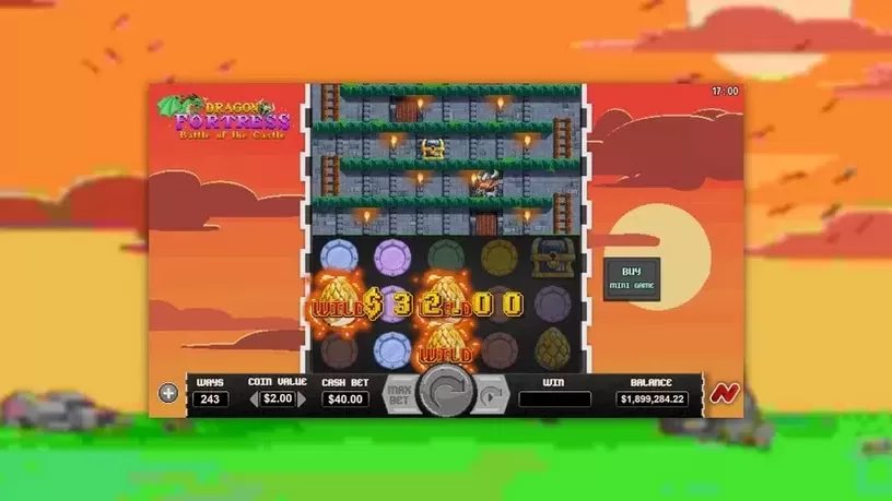 Dragon Fortress Battle of the Castle slot screenshot 3