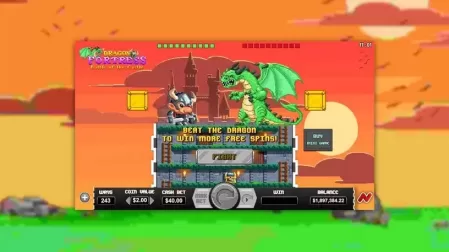 Dragon Fortress Battle of the Castle slot screenshot 6