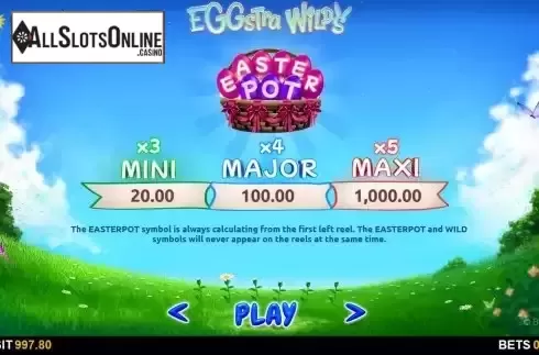 Easterpot symbol screen